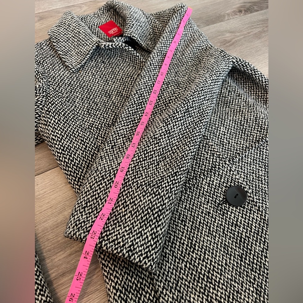 Vintage Esprit Wool Button Down Jacket - image 7